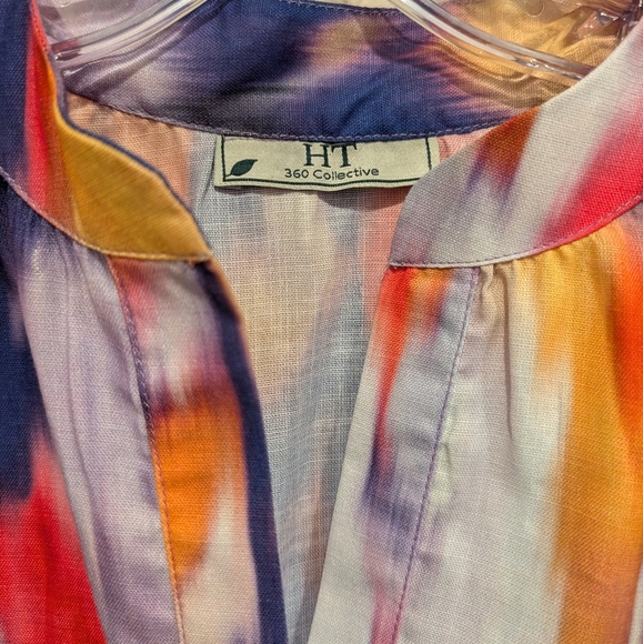 NWOT HT 360 Collective Deep Purple Colorful Women's Top - Picture 4 of 9